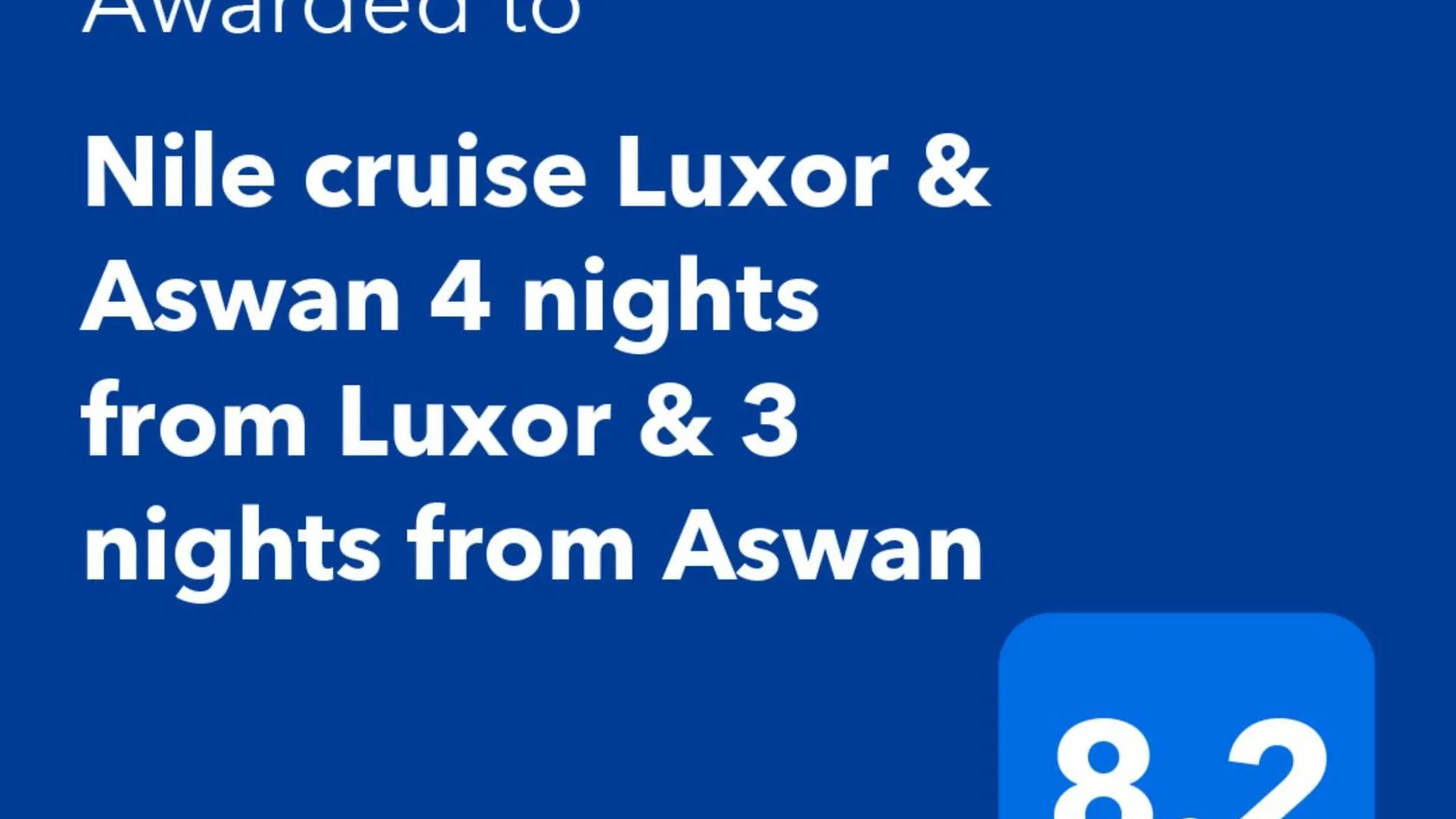 Hotel Nile Cruises Luxor & Aswan 3 &4&7 Nights Botel